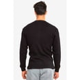 thumbnail image 2 of SLM Men’s 100% Cotton Thermal Top Waffle Knit Henley Undershirt, 2 of 2