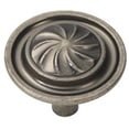 thumbnail image 1 of 1.25 In. Roma Black Nickel Vibed Cabinet Knob, 1 of 1