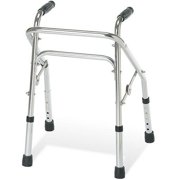 Medline Pediatric Children's Folding Walker, User Height 4' - 4'8"
