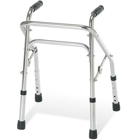 Medline Pediatric Children's Folding Walker, User Height 4' - 4'8"