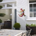 thumbnail image 4 of Jardín animal estatua sala de estar pared colgando arte decoración entrada navidad boda cumpleaños fiesta fiesta ornamento rojo Sweethay HA010748-03B, 4 of 7