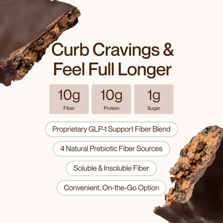 glp 1 protein bars The Gut Healthy Prebiotic Bar