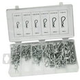 thumbnail image 3 of HLONK 150pcs R-Shaped Cotter Roll Spring Pin Small Metal Durable Cotter (Silver White), 3 of 7