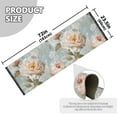 thumbnail image 5 of Yayeee Runner Rug for Bedroom 2'x6' Machine Washable Hallway Non Slip Mat, Whimsical Rose, 5 of 8