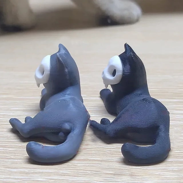 AKEGAMN Clearance! A And Whimsical Halloween Cat Pencil Holder Desktop Decor: Interchangeable Male And Female Cat —a Fun Practical And Festive Accessory! A And Whimsical Halloween Cat Pencil Holder
