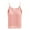 Pink-vestidos de otoño para mujer, variant on Aboser Womens Built in Bra Cami Tank Top for Layering Ultra Soft V Neck Camisoles Spaghetti Stap Sleeveless Layered Camis Comfy Basic Tee Shirts