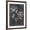 Brown Frame, variant on Art.com Slate Floral I Art Print by Ethan Harper, 12" x 16"