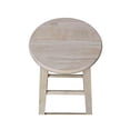 thumbnail image 4 of International Concepts Tabouret Rond 24 Pouces, Non Fini, 4 of 5