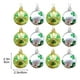 thumbnail image 3 of Bola de sombrero de trébol de cuatro hojas, decoración de bola de plástico, cuerda colgante, decoración colgante del Día de San Patricio, verde, plástico duradero, ligero, para decoración, 3 of 6