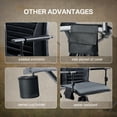 thumbnail image 5 of EVER ADVANCED 360° SwivSeats, Fel Hunting Chair for Blinds, Adjustable Silent Folding Fishing Chair, Support 300lbs, 5 of 9