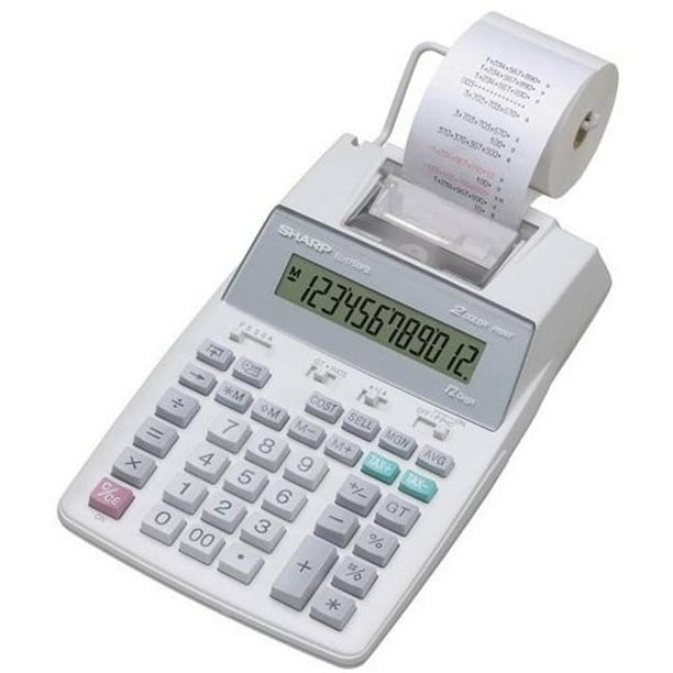 Sharp EL-1750V calculatrice avec imprimante