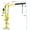 Yellow#43, variant on Hydraulic Pickup Truck Crane with Hand Winch , Pickup Truck Bed Hoist Jib Crane- 2000-Lb. Capacity Red,