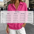 thumbnail image 2 of Maplenight Casaul Sweatshirt for Women Collared Snap-Button Long Sleeve Pullover Ribbed Cuffs Loose Fit Fall Sweatshirts, 2 of 6