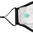 thumbnail image 2 of maskred Christmas Themed Dust Mask Printing Dustproof Polyester Face Mask with Elastic Earband and Filter Type 4 2# 1Set, 2 of 6