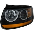 thumbnail image 5 of For 10-12 Santa Fe Front Headlight Headlamp w/Bulb & Amber Reflector Left Side, 5 of 5