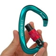 thumbnail image 1 of Mousqueton, 25kn Professionnel Mousqueton Vis Mousqueton Lourd D-Forme Buckle D-Forme Mousqueton Buckle Hamac Mousqueton Lourd D-Forme Mousqueton Vis Climbingin 25kn Prof Ional, 1 of 6