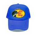 thumbnail image 1 of Sombreros de Sol de malla para pesca de lubina, sombrero de camionero con estampado "That's My Ass Bro Stop", gorra Snapback con visera de peces marinos, YP026, 1 of 4