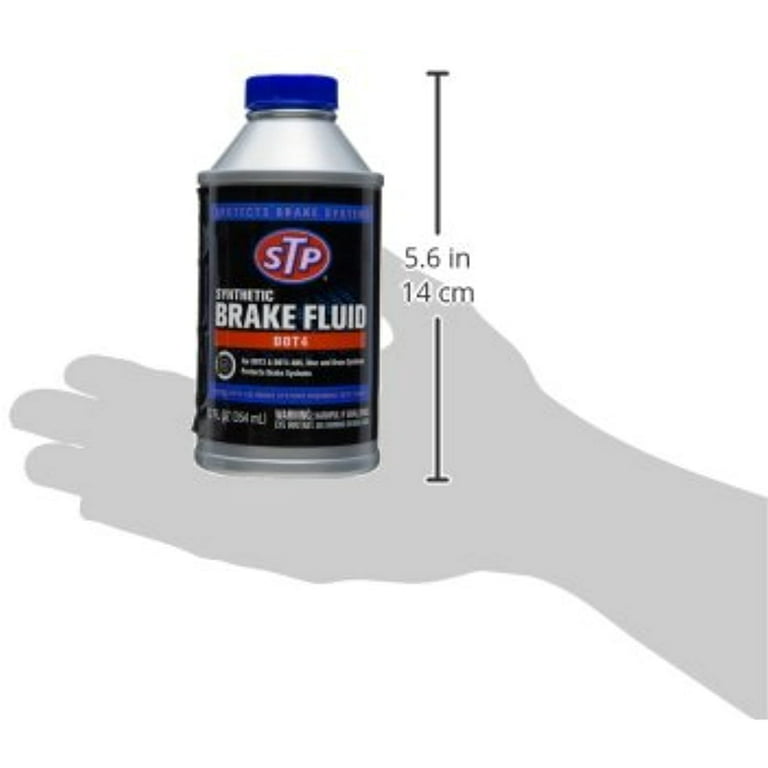STP 17921 Synthetic DOT 4 Brake Fluid, 12 fl oz, Ounces