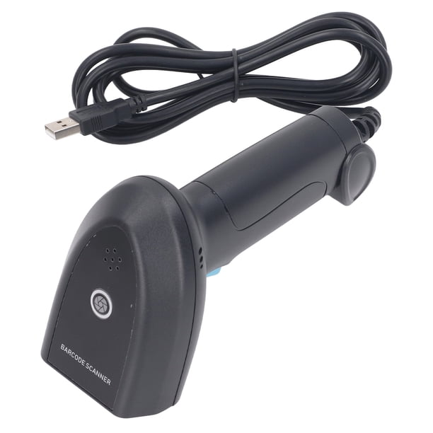 Lector De Código De Barras 1D, Escáner De Código De Barras 1D Portátil Resistente A Caídas Con Cable USB De Alta Precisión Para Entrega Urgente