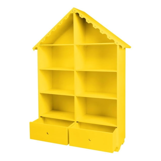 Mueble Estantería Casa Infantil Cargador Duduk amarillo Duduk Casita