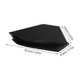 thumbnail image 5 of KAKOWELY motorcycle fairing wing 2pcs Universal Motorcycle Winglet ABS Dynamic Motorcycle Side Winglet Windshield Wing Cover Front Winglet Replacement Black, 5 of 5