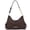 Suede Brown-3, variant on Essentia Womens Retro Hobo Bag Trendy Shoulder Purse Multi-Pocket Handbags Tote for Work/Shopping/Travel