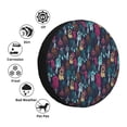 thumbnail image 4 of Saiise Attrape-Rêves Coloré, Housse de Pneu en Cuir Imperméable, Protecteur de Roue Durable pour Jeep Wrangler, RV, SUV, Camion et Remorques de Voyage-15 Pouces, 4 of 6