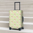 thumbnail image 5 of Uemuo Rabbit With Tie Printed Washable Luggage Cover - Fashion Suitcase Protector Fits 18-32 Inch Luggage -Small, 5 of 9