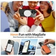 thumbnail image 5 of BENTOBEN Case for iPhone 17 Compatible with Mag-Safe 6.3" Metal Frame Slim Tpu Matte Shockproof Protective Cover Black, 5 of 7