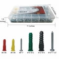 thumbnail image 4 of Kit de anclajes y tornillos de plástico para paneles de yeso T.K.Excellent, 400 piezas, 4 of 9