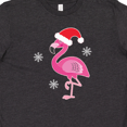thumbnail image 4 of Inktastic Christmas Holiday Cute Flamingo Youth T-Shirt, 4 of 5