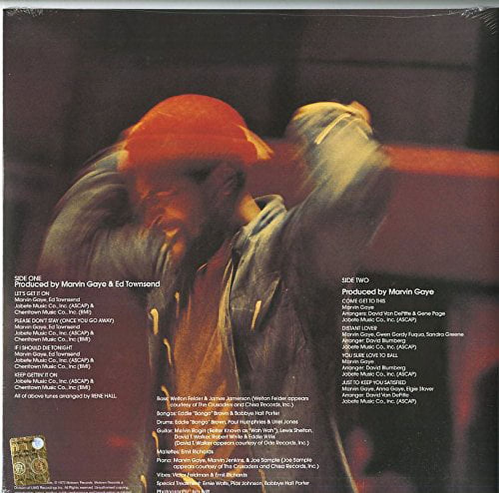 Marvin Gaye - Let's Get It On - Vinyl - Walmart.com
