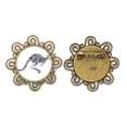 thumbnail image 1 of Australia sabor Kangaroo esqueleto ilustración Broche de flores, regalo de joyería para mujeres y niñas Unbranded M, 1 of 3