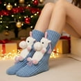 thumbnail image 3 of Animal Socks, 3D Knit Animal Sloth Socks for women, Cute Plush Animals Hug Sock, Long Stocking Sock for Christmas Gifts, 3 of 7