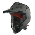 thumbnail image 2 of 1Storm Adult Motocross Helmet ATV Dirt Bike BMX MX Downhill Mountain Helmet Track Style JH601; Carbon Fiber Black, 2 of 6