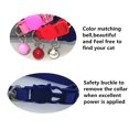 thumbnail image 4 of Basic Adjustable Cat Collar Bling Diamond Breakaway with Bell for Kitten Girl boy, 4 of 6