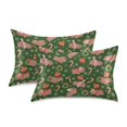 thumbnail image 3 of Ryvnso Satin Pillowcase Capybara Wreath Snowflake Pattern Pillow Cases Standard Size 26x20in, 3 of 6