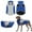 N, variant on Pet Clothes Warm Dog Winter Coat Jacket Built In Harness Windproof Cold Weather Reflective Turtleneck for Large Medium Dogs