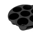 thumbnail image 3 of Molde de silicona para freidora de aire, 7 cavidades, magdalenas, magdalenas, tazas para hornear, molde para pasteles (18 cm) Ehuebsd Libre de BPA, 3 of 9