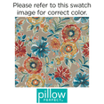thumbnail image 2 of Pillow Perfect 18.5-inch by 11.5-inch Corded Rectangular Outdoor Throw Pillows (Set of 2) - Colsen Sonoma, 2 of 2