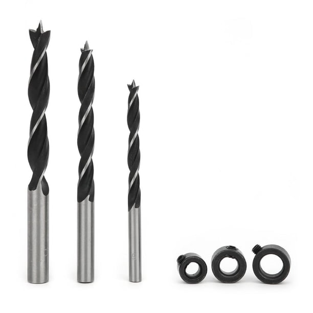 Juego de guías de plantilla para clavijas de 41 piezas, herramienta de guía de taladro engrosada para carpintería con kit de brocas de 6/8/10 mm Ecomeon no