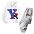thumbnail image 5 of Spidermans Jungen sudaderas con capucha conjunto de mangueras Kinder Wunder Anime breve AZ sudadera manguera Kinder invierno cálido Kleidung Geschenk heiße Verkäufe, 5 of 5