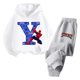 thumbnail image 5 of Spidermans Jungen sudaderas con capucha conjunto de mangueras Kinder Wunder Anime breve AZ sudadera manguera Kinder invierno cálido Kleidung Geschenk heiße Verkäufe, 5 of 5
