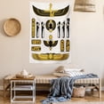 thumbnail image 2 of Egyptian Decor Wall Hanging Tapestry, Illustration of Old Historical Egyptian Spirit Symbol Myth Icons Mummy Ra Sun Art, Bedroom Living Room Dorm Accessories, 60 X 80 Inches, by Ambesonne, 2 of 5
