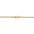 thumbnail image 4 of 14K Yellow Gold necklace Snake chain Round 18 in 1.2 mm, 4 of 5