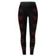 thumbnail image 4 of Women's Leggings 2026 Valentine's Day Casual Printed Gym Yoga Fitness Workout Yoga Legging Pants, 4 of 4