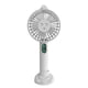 thumbnail image 1 of Ventilador atomizador Rociador de agua Ventilador de enfriamiento por nebulización Dispositivo humectante humidificador recargable USB, Blanco Inevent HA006067-01, 1 of 6