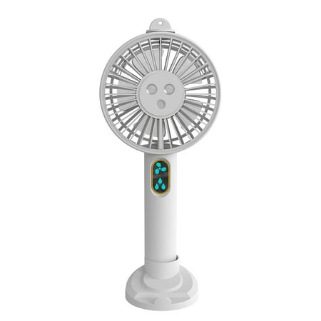 

Fan Water Spray Misting Cooling Fan USB Rechargeable Humidifier Moisturizing Device Summer Outdoor cooling tools white