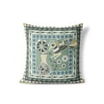 thumbnail image 5 of Birdsong Bouquet Vase Throw Pillow in Green 18x18, 5 of 5