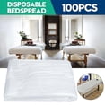 thumbnail image 2 of 100pcs Disposable Duvet Couch Cover Spa Salon Massage Table Bed Spread Sheet, 2 of 5